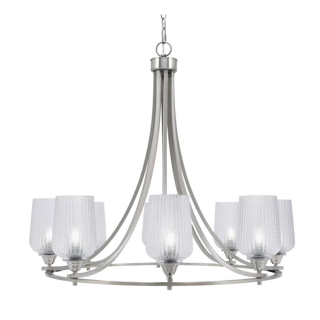 Toltec Paramount 3408-bn-4250 Chandelier Light - Brushed Nickel