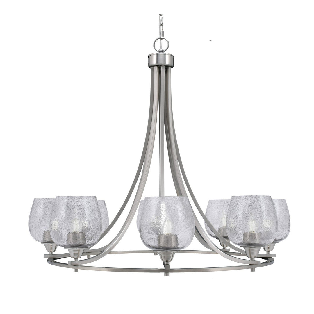 Toltec Paramount 3408-bn-4812 Chandelier Light - Brushed Nickel