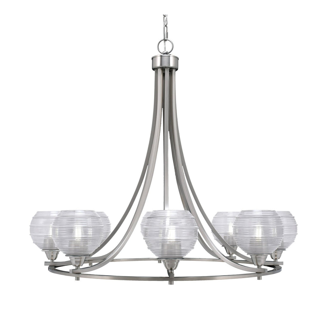 Toltec Paramount 3408-bn-5110 Chandelier Light - Brushed Nickel