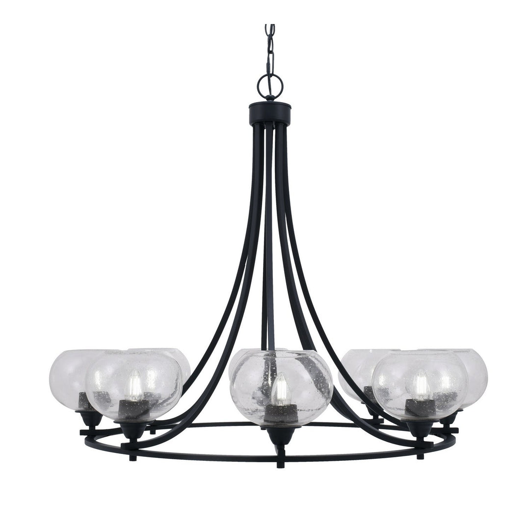Toltec Paramount 3408-mb-202 Chandelier Light - Matte Black