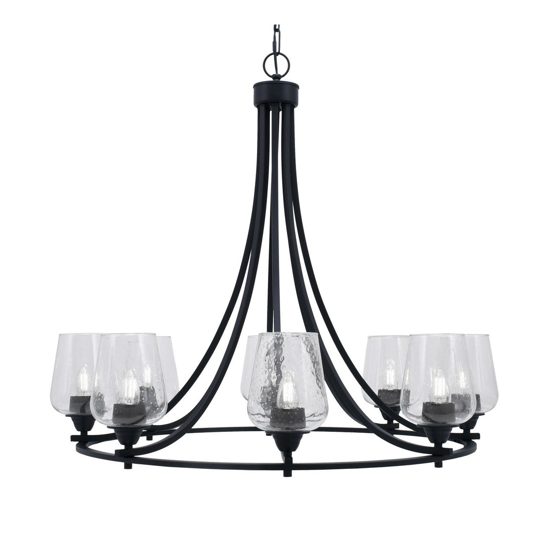 Toltec Paramount 3408-mb-210 Chandelier Light - Matte Black
