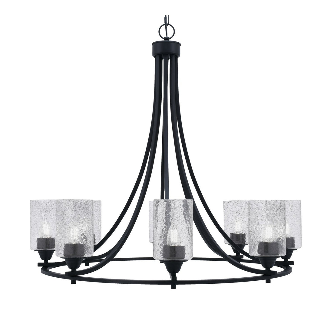 Toltec Paramount 3408-mb-3002 Chandelier Light - Matte Black