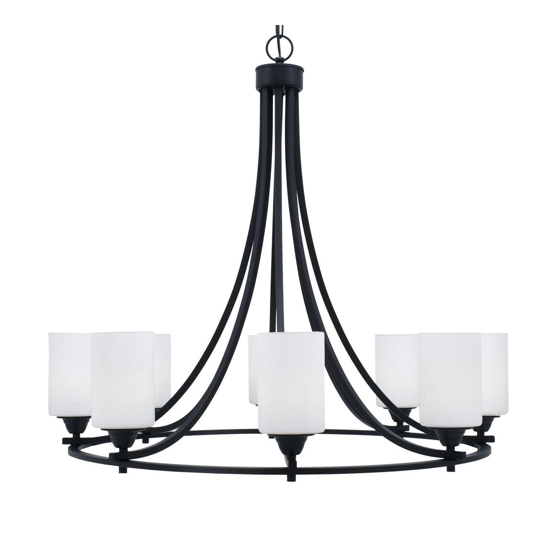 Toltec Paramount 3408-mb-310 Chandelier Light - Matte Black