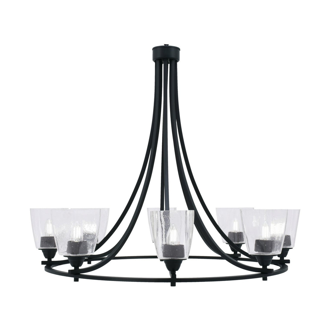 Toltec Paramount 3408-mb-461 Chandelier Light - Matte Black