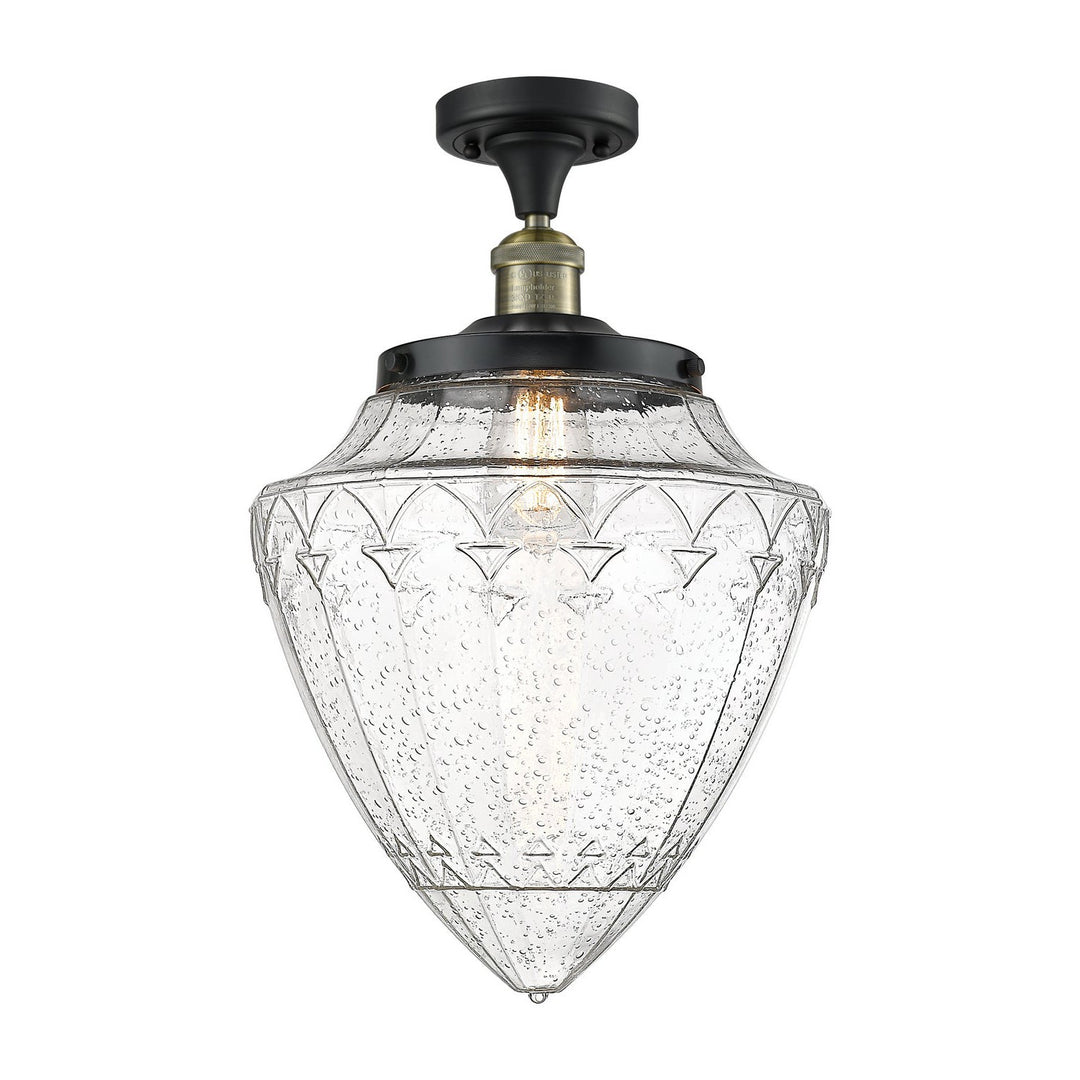 Innovations Franklin Restoration 517-1CH-BAB-G664-12-LED Ceiling Light - Black Antique Brass