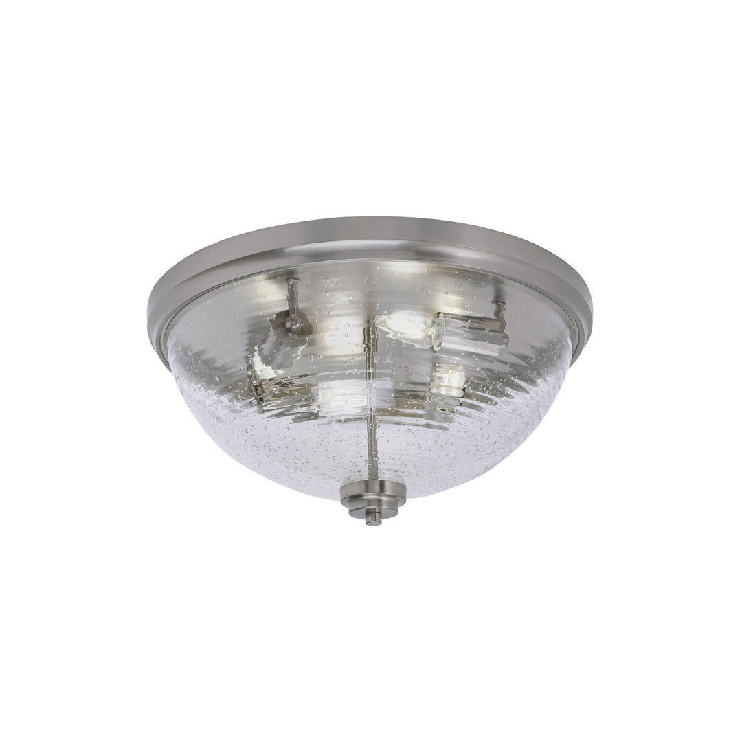 Toltec Flush Mounts 828-bn-8 Ceiling Light - Brushed Nickel