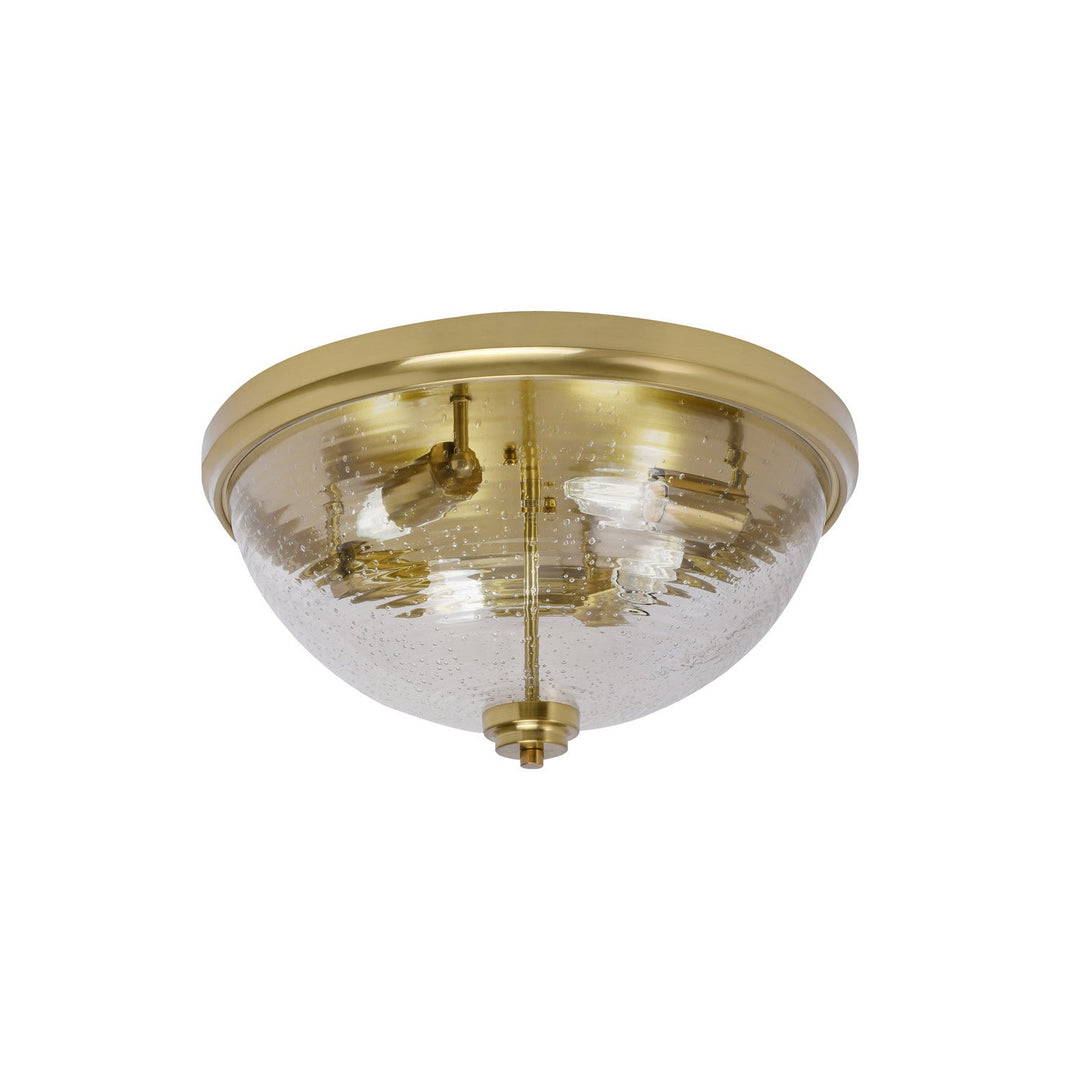 Toltec Flush Mounts 828-nab-8 Ceiling Light - New Age Brass