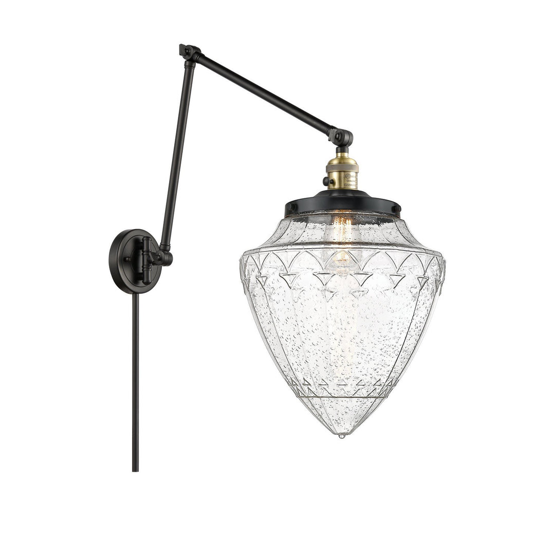 Innovations Lighting 238-BAB-G664-12-LED  Franklin Restoration Lamp Black Antique Brass