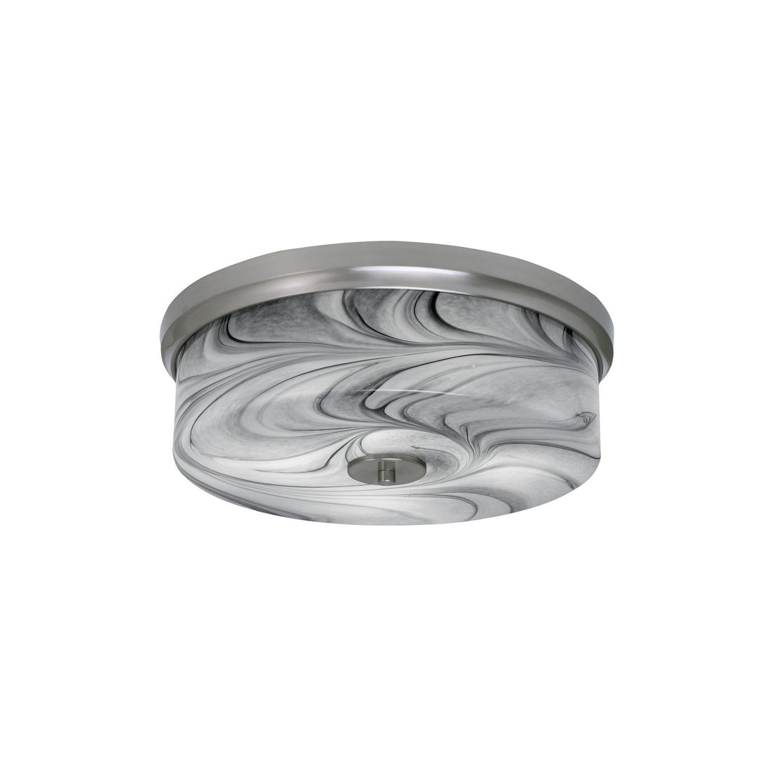 Toltec Flush Mounts 837-bn-9 Ceiling Light - Brushed Nickel