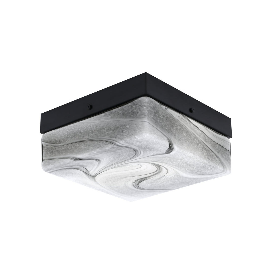 Toltec Flush Mounts 840-mb-9 Ceiling Light - Matte Black