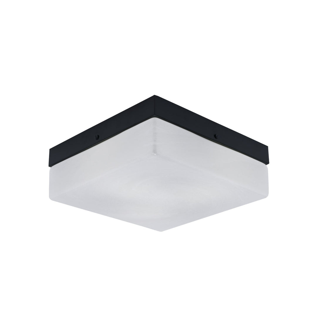 Toltec Flush Mounts 842-mb-1 Ceiling Light - Matte Black