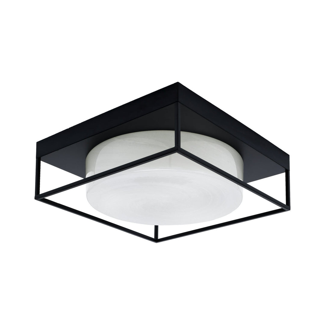 Toltec Flush Mounts 856-mb-1 Ceiling Light - Matte Black