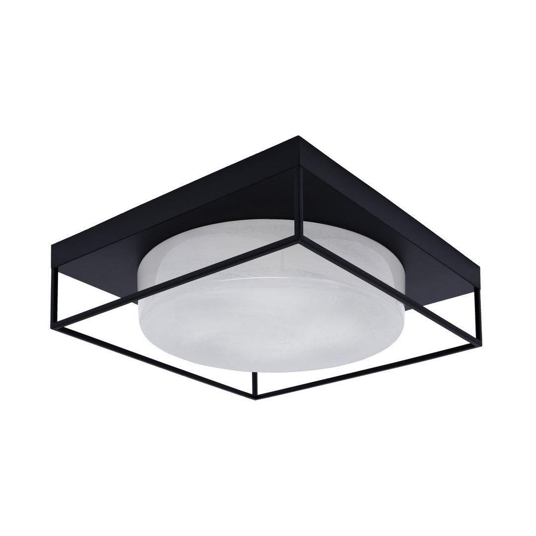 Toltec Flush Mounts 858-mb-1 Ceiling Light - Matte Black