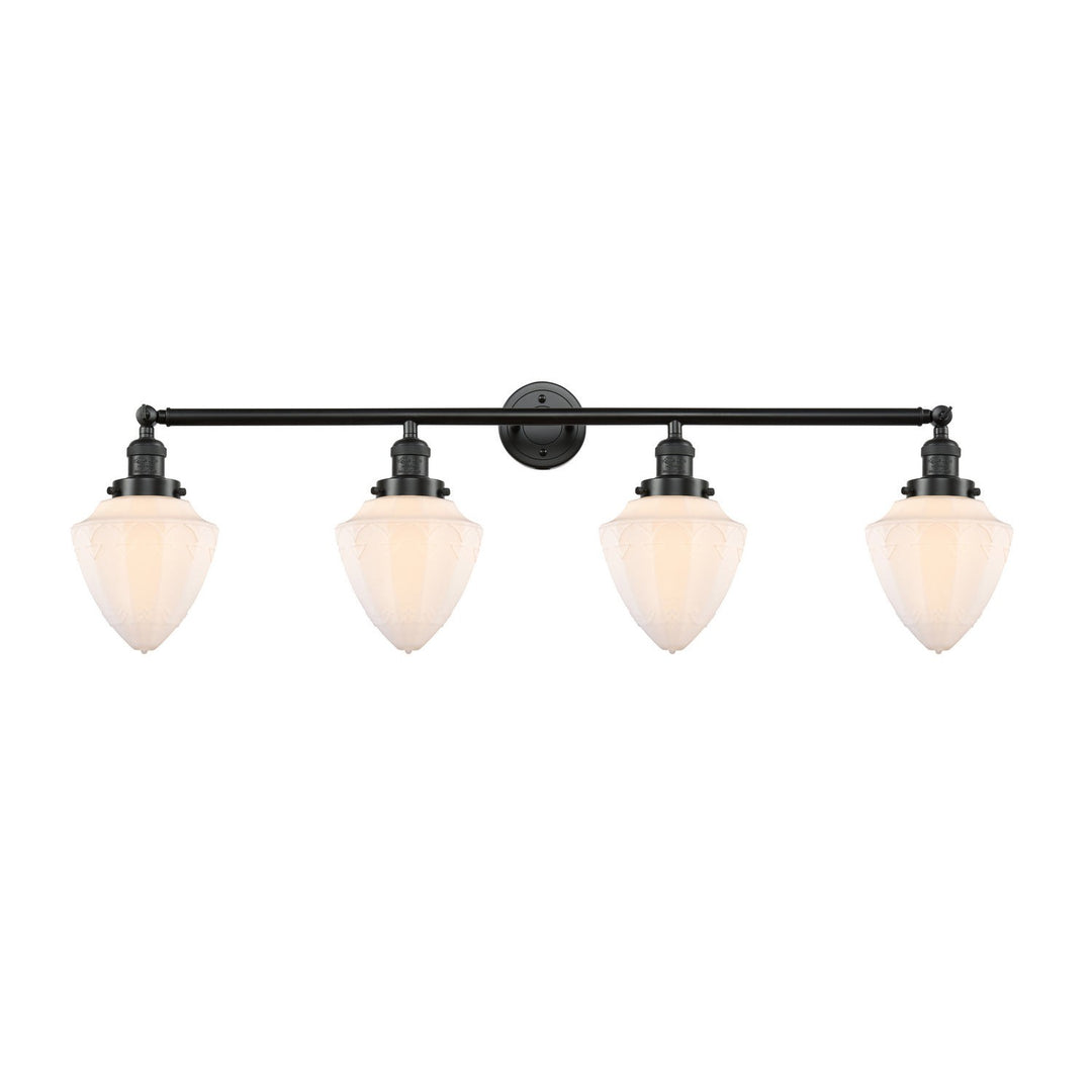 Innovations Franklin Restoration 215-OB-G661-7-LED Bath Vanity Light 46 in. wide - Oil Rubbed Bronze
