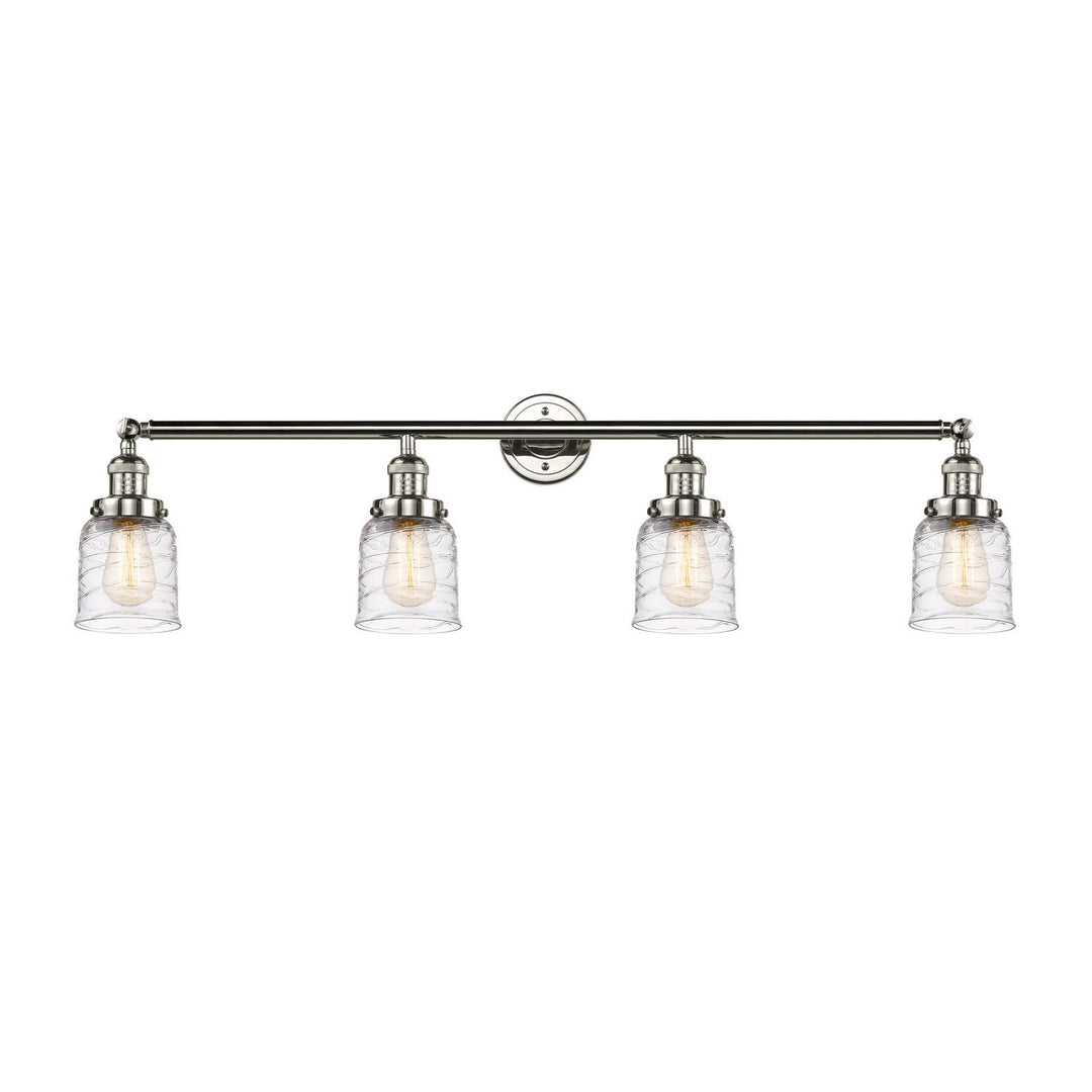 Innovations Franklin Restoration 215-PN-G513-LED Bath Vanity Light 42 in. wide - Polished Nickel