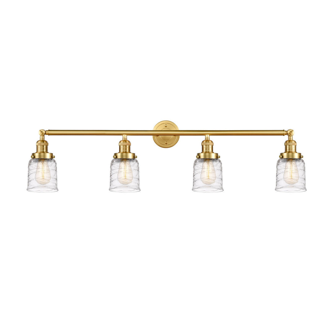 Innovations Franklin Restoration 215-SG-G513 Bath Vanity Light 42 in. wide - Satin Gold