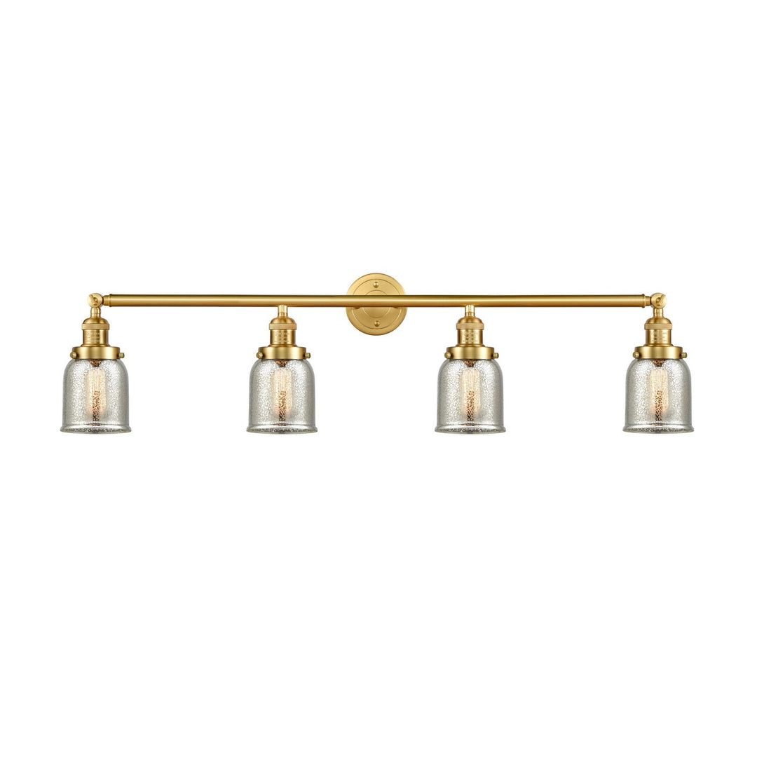 Innovations Franklin Restoration 215-SG-G58 Bath Vanity Light 43 in. wide - Satin Gold