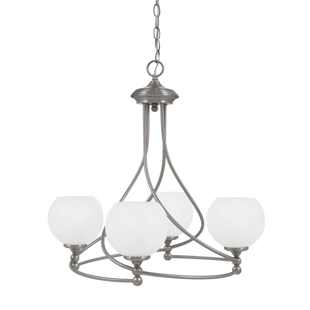 Toltec Capri 904-bn-4101 Chandelier Light - Brushed Nickel