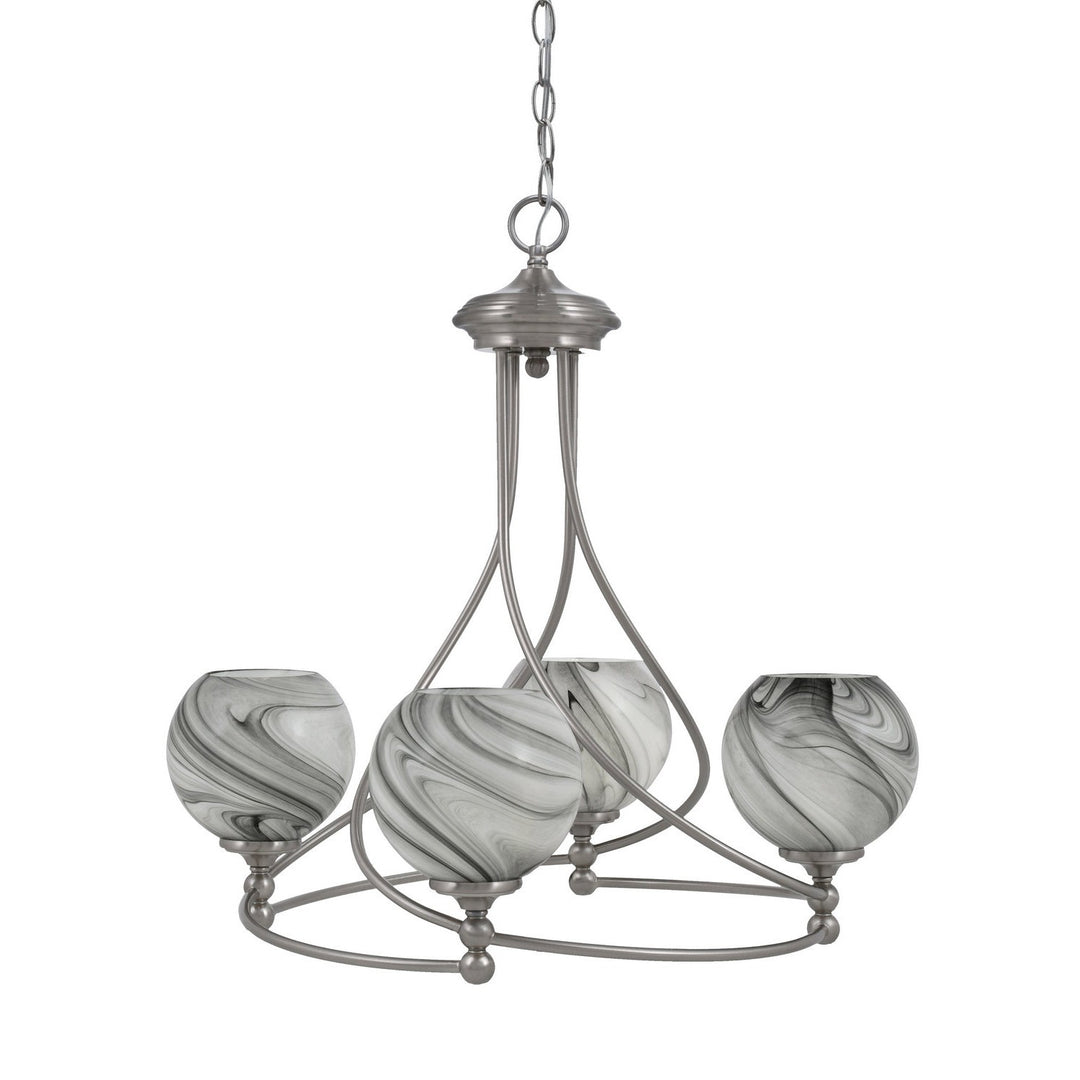 Toltec Capri 904-bn-4109 Chandelier Light - Brushed Nickel
