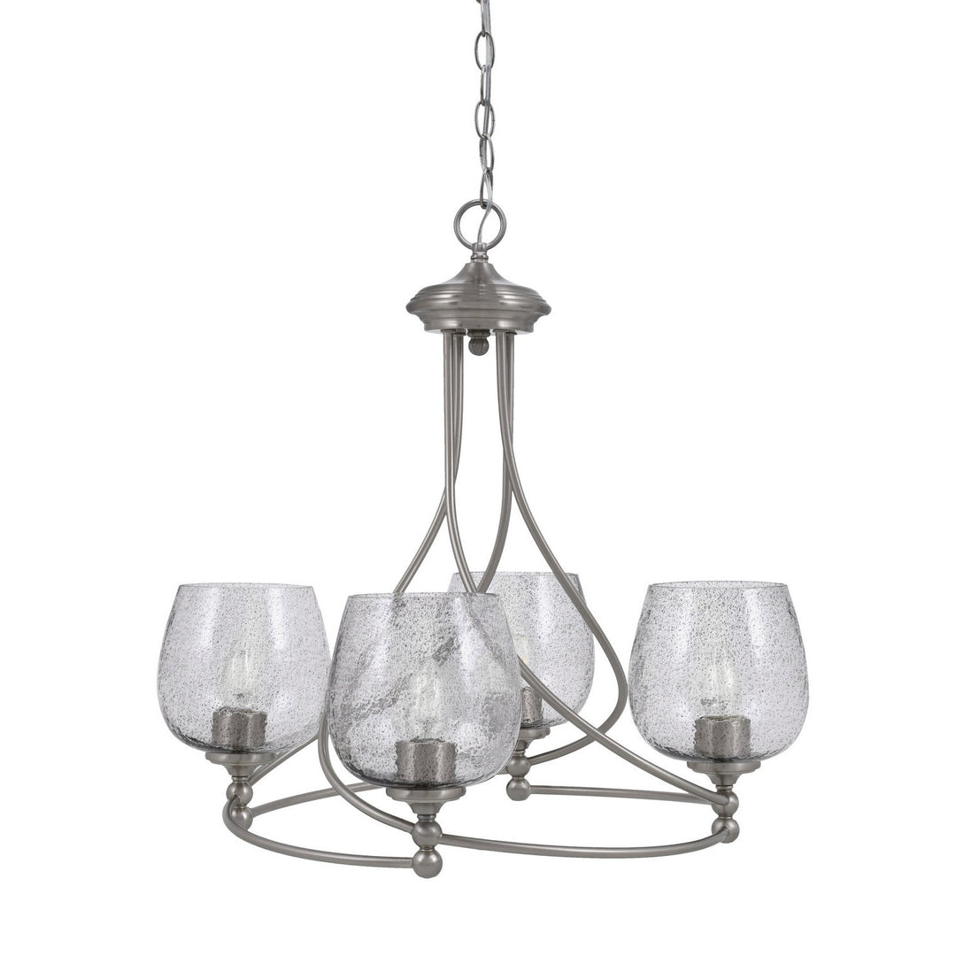 Toltec Capri 904-bn-4812 Chandelier Light - Brushed Nickel