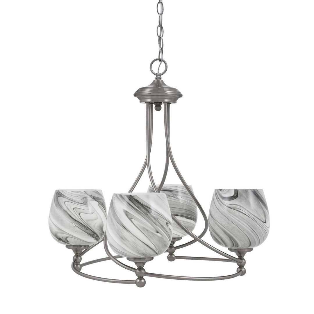 Toltec Capri 904-bn-4819 Chandelier Light - Brushed Nickel