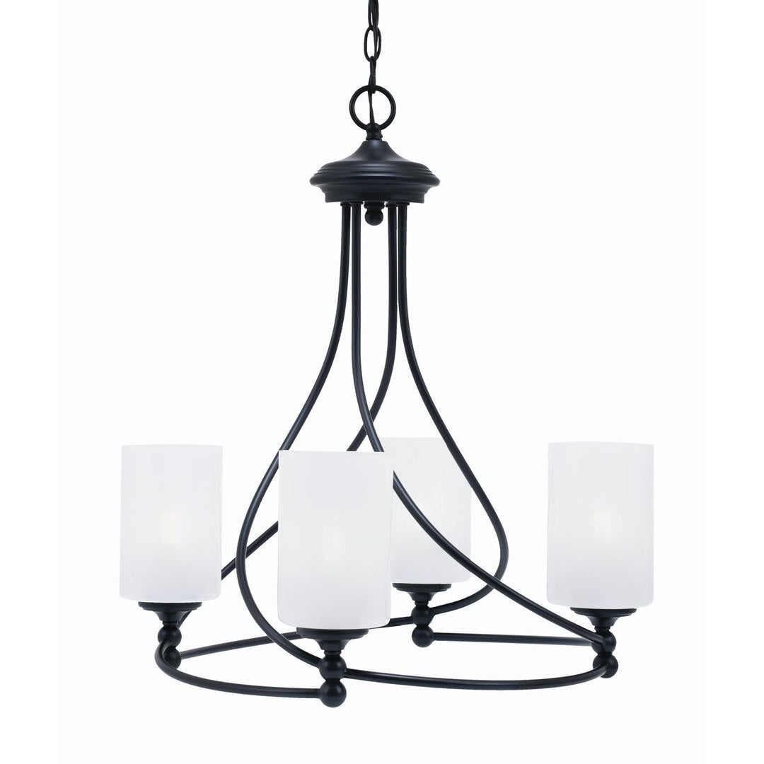 Toltec Capri 904-mb-3001 Chandelier Light - Matte Black