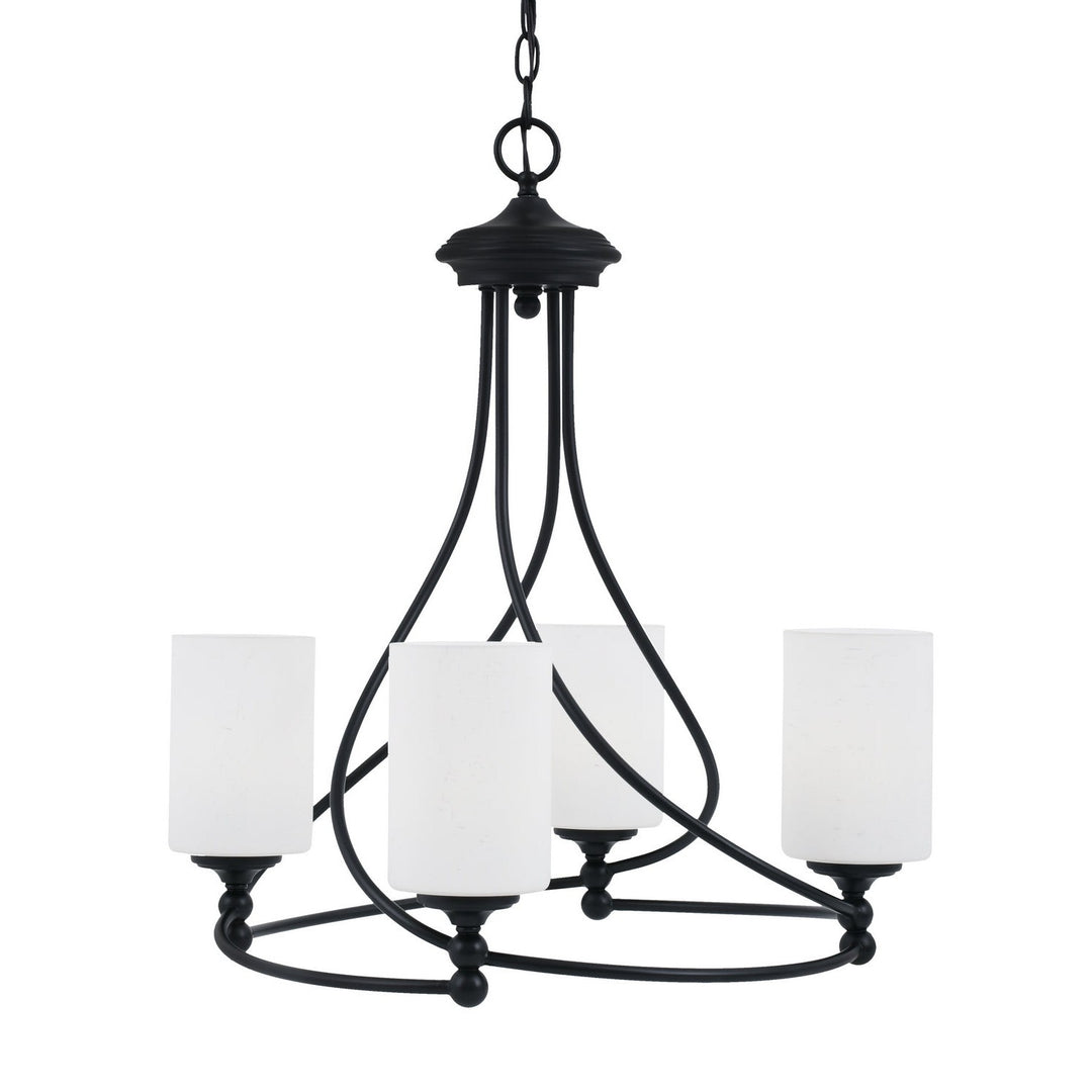 Toltec Capri 904-mb-310 Chandelier Light - Matte Black