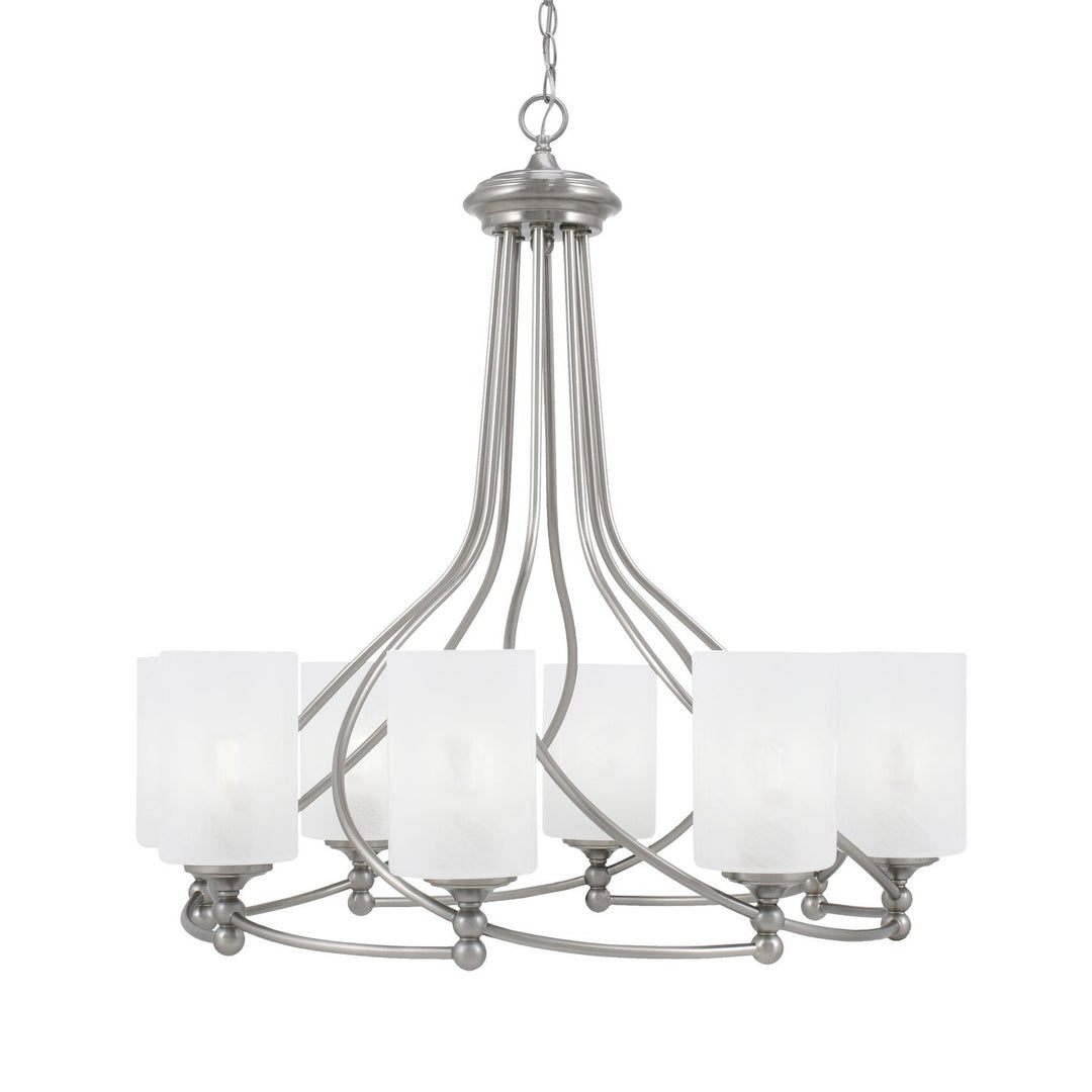 Toltec Capri 908-bn-3001 Chandelier Light - Brushed Nickel