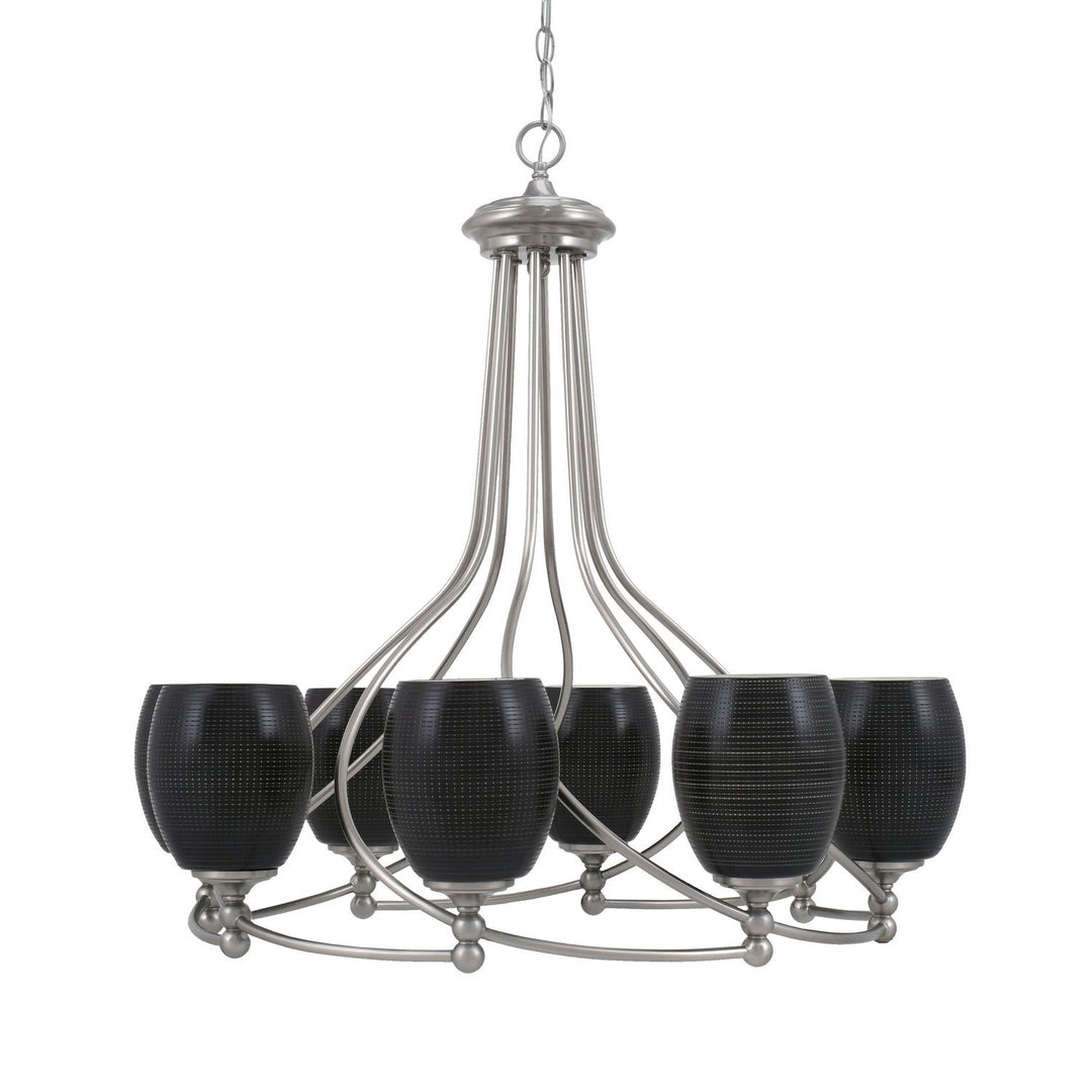 Toltec Capri 908-bn-4029 Chandelier Light - Brushed Nickel