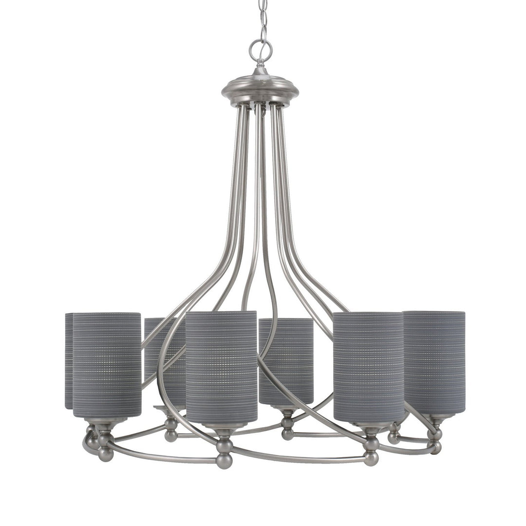 Toltec Capri 908-bn-4062 Chandelier Light - Brushed Nickel