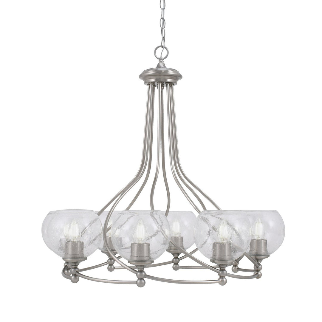 Toltec Capri 908-bn-4100 Chandelier Light - Brushed Nickel