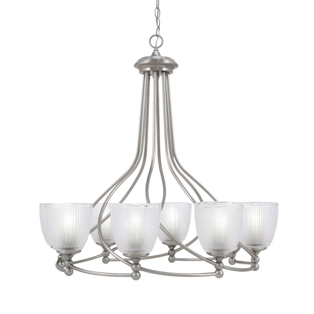 Toltec Capri 908-bn-500 Chandelier Light - Brushed Nickel
