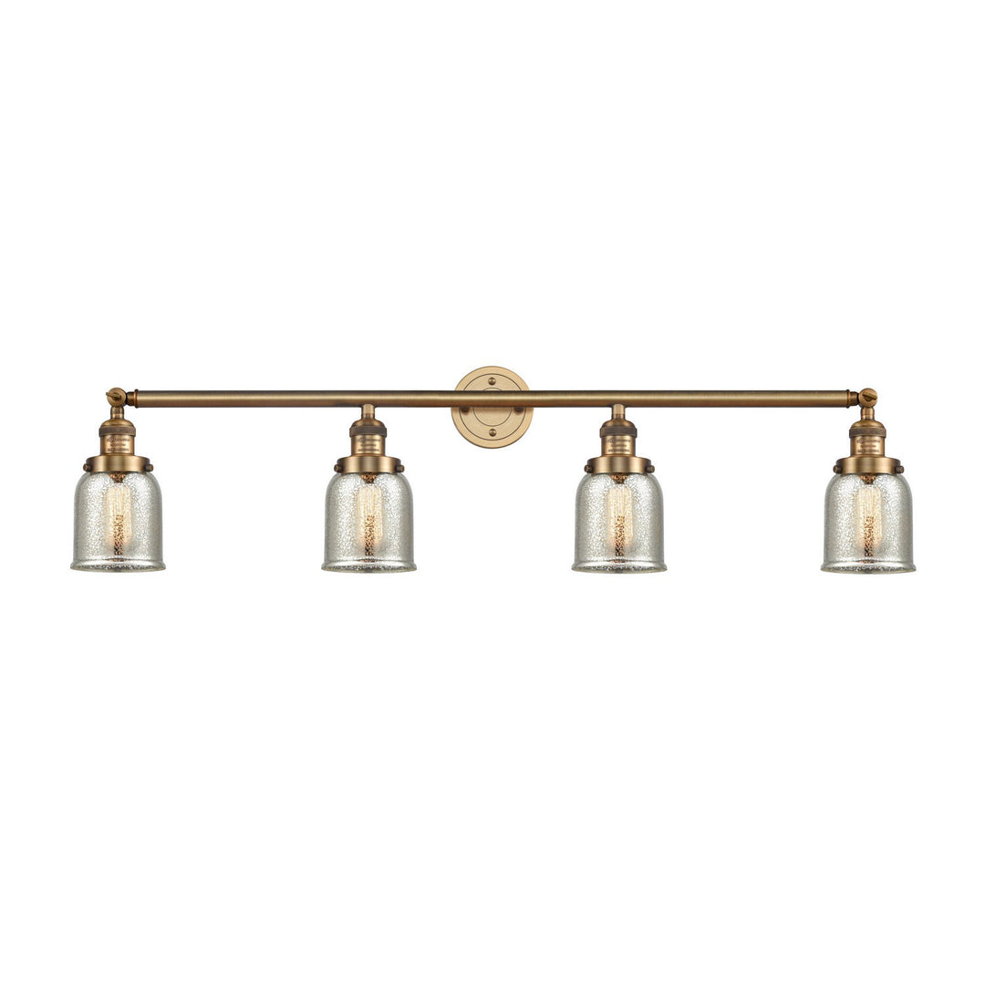 Innovations Franklin Restoration 215-BB-G58 Bath Vanity Light 43 in. wide - Brushed Brass