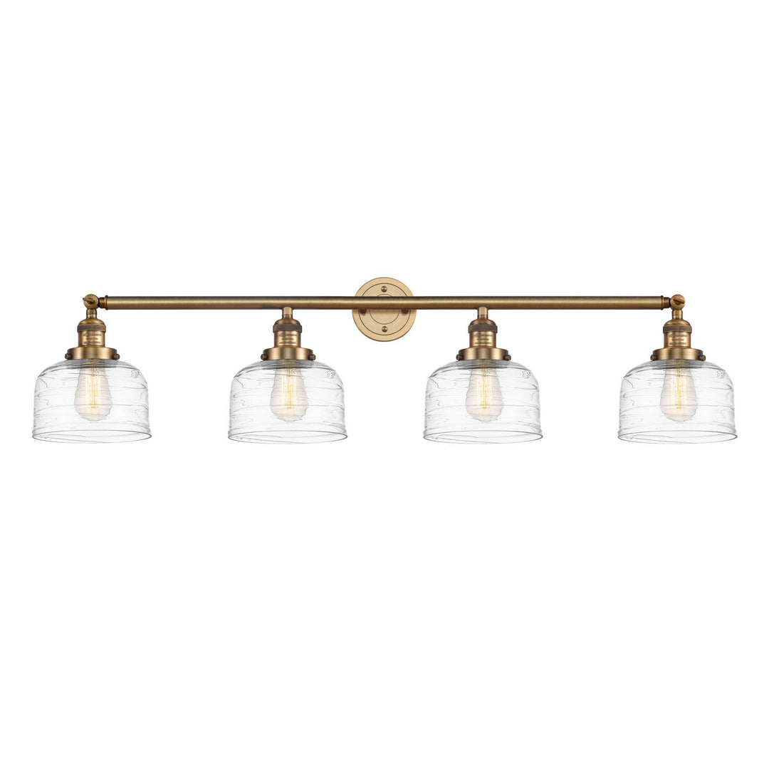 Innovations Franklin Restoration 215-BB-G713 Bath Vanity Light 44 in. wide - Brushed Brass