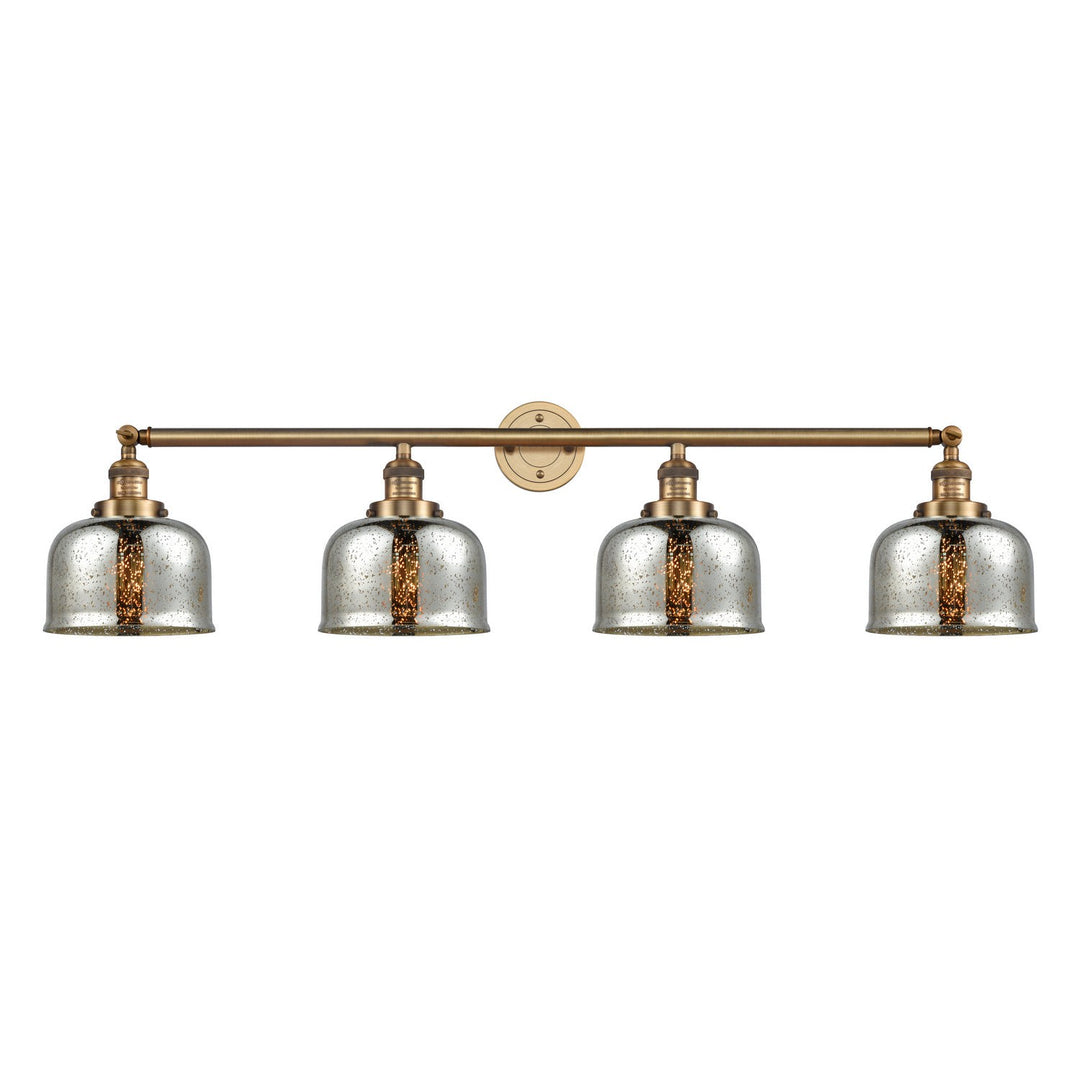Innovations Franklin Restoration 215-BB-G78 Bath Vanity Light 45 in. wide - Brushed Brass