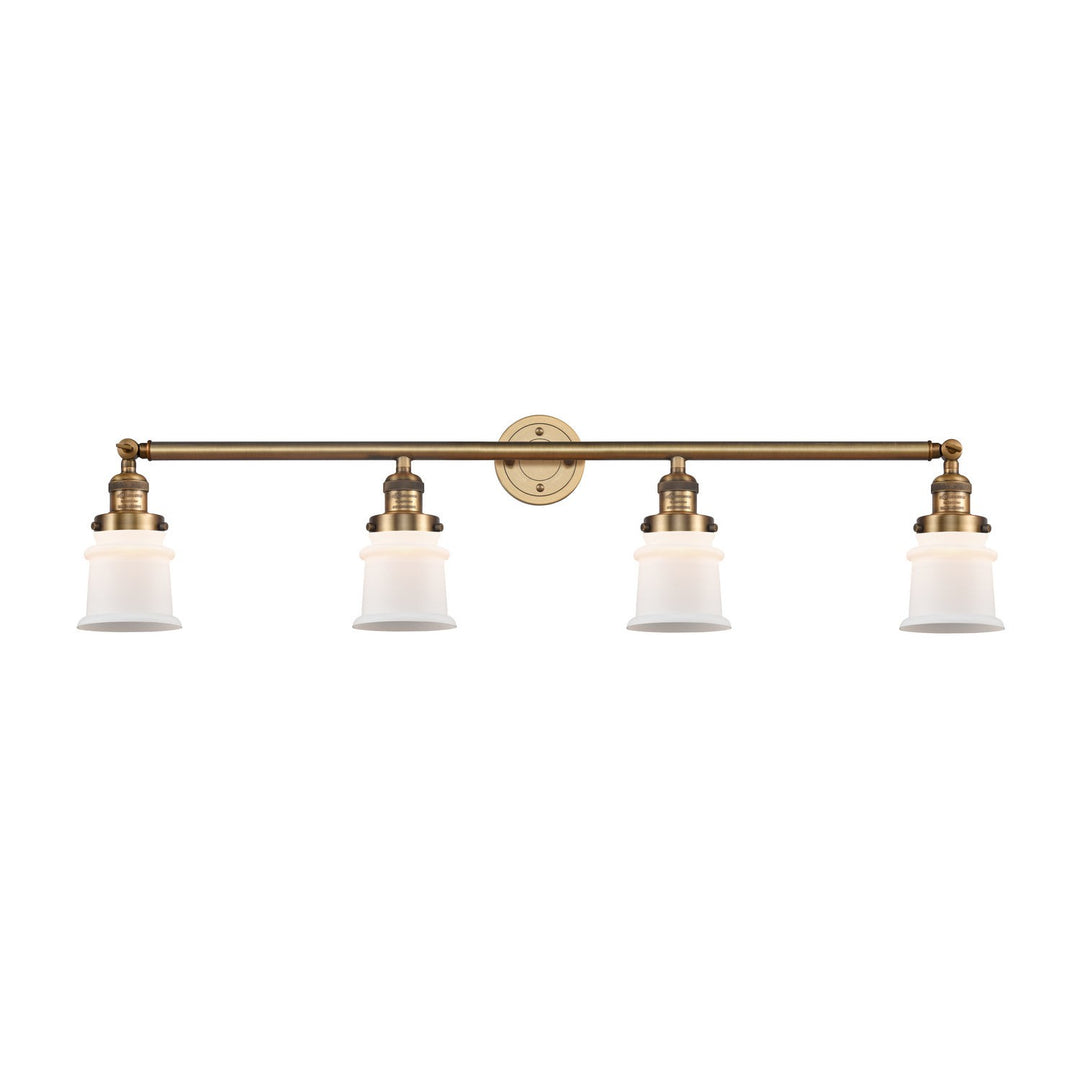 Innovations Franklin Restoration 215-BB-G181S Bath Vanity Light 42 in. wide - Brushed Brass