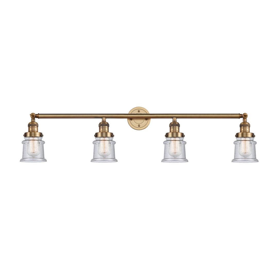 Innovations Franklin Restoration 215-BB-G184S Bath Vanity Light 42 in. wide - Brushed Brass