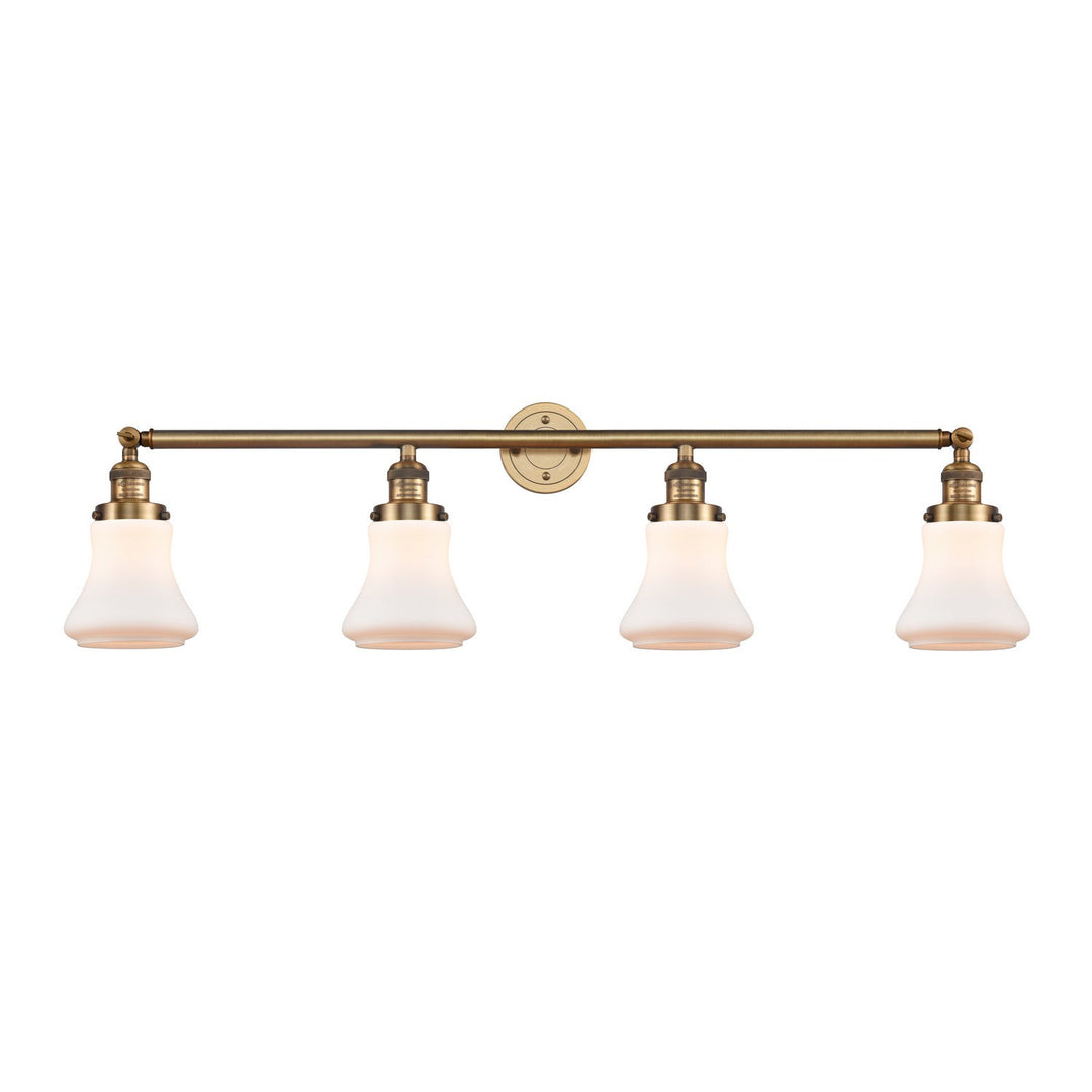 Innovations Franklin Restoration 215-BB-G191 Bath Vanity Light 43 in. wide - Brushed Brass