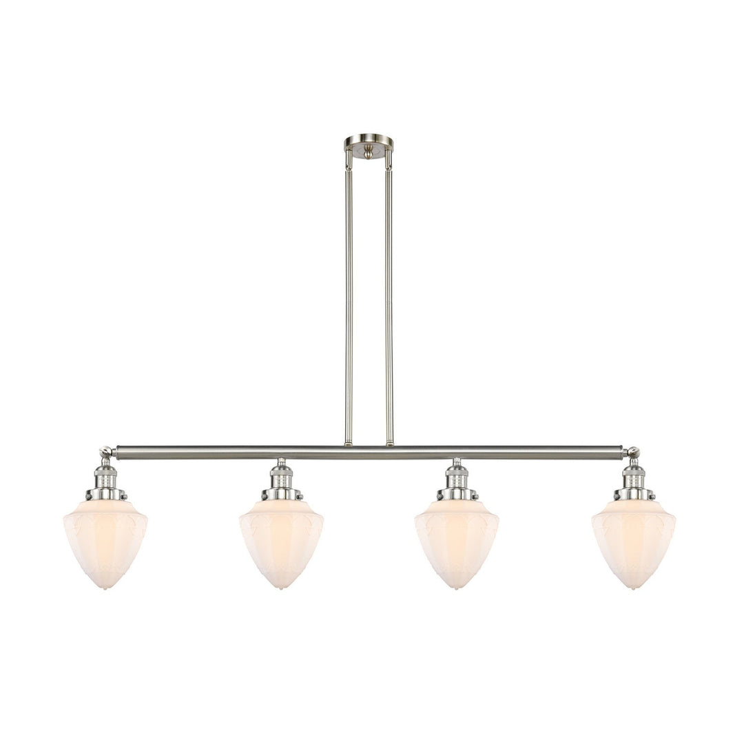 Innovations Franklin Restoration 214-SN-G661-7 Pendant Light - Brushed Satin Nickel
