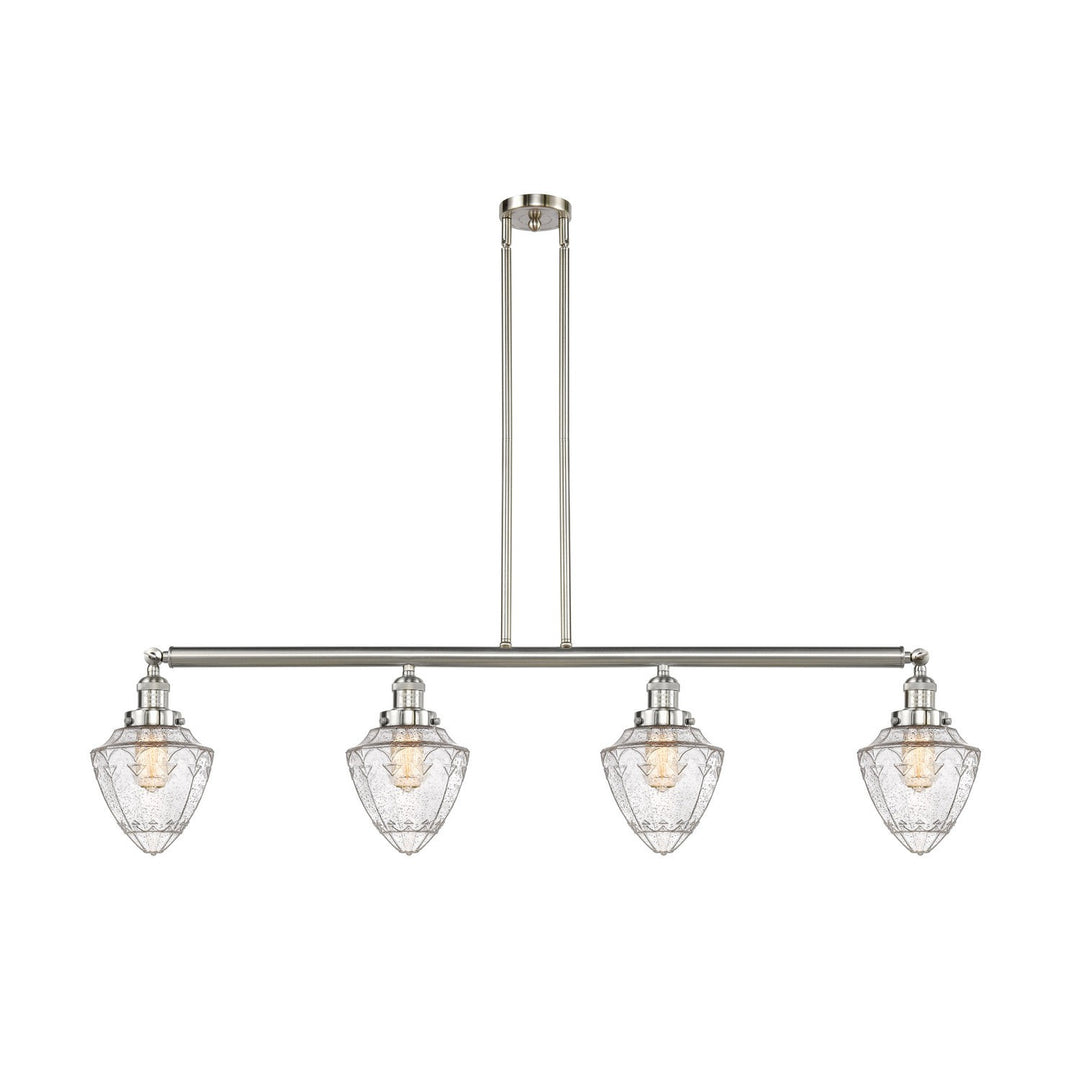 Innovations Franklin Restoration 214-SN-G664-7-LED Pendant Light - Brushed Satin Nickel