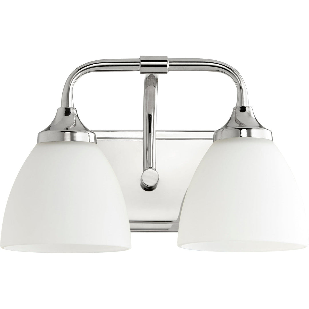 Quorum Enclave 5059-2-62 Bath Vanity Light 13 in. wide - Polished Nickel