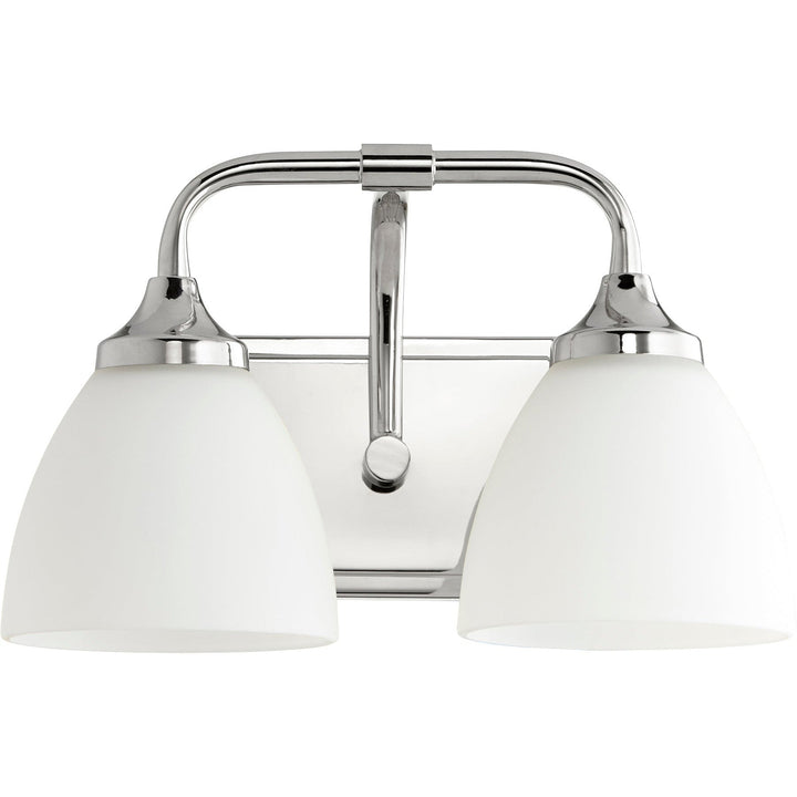 Quorum Enclave 5059-2-62 Bath Vanity Light 13 in. wide - Polished Nickel