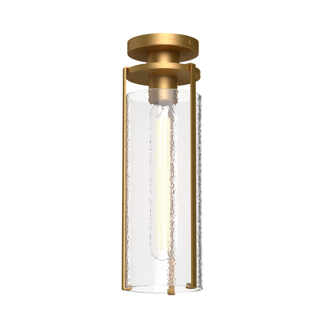 Alora Mood belmont FM536005AGWC Ceiling Light - Aged Gold/Clear Water Glass