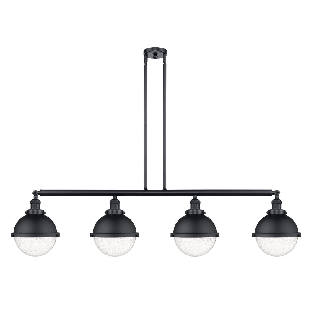 Innovations Franklin Restoration 214-BK-HFS-84-BK Pendant Light - Matte Black