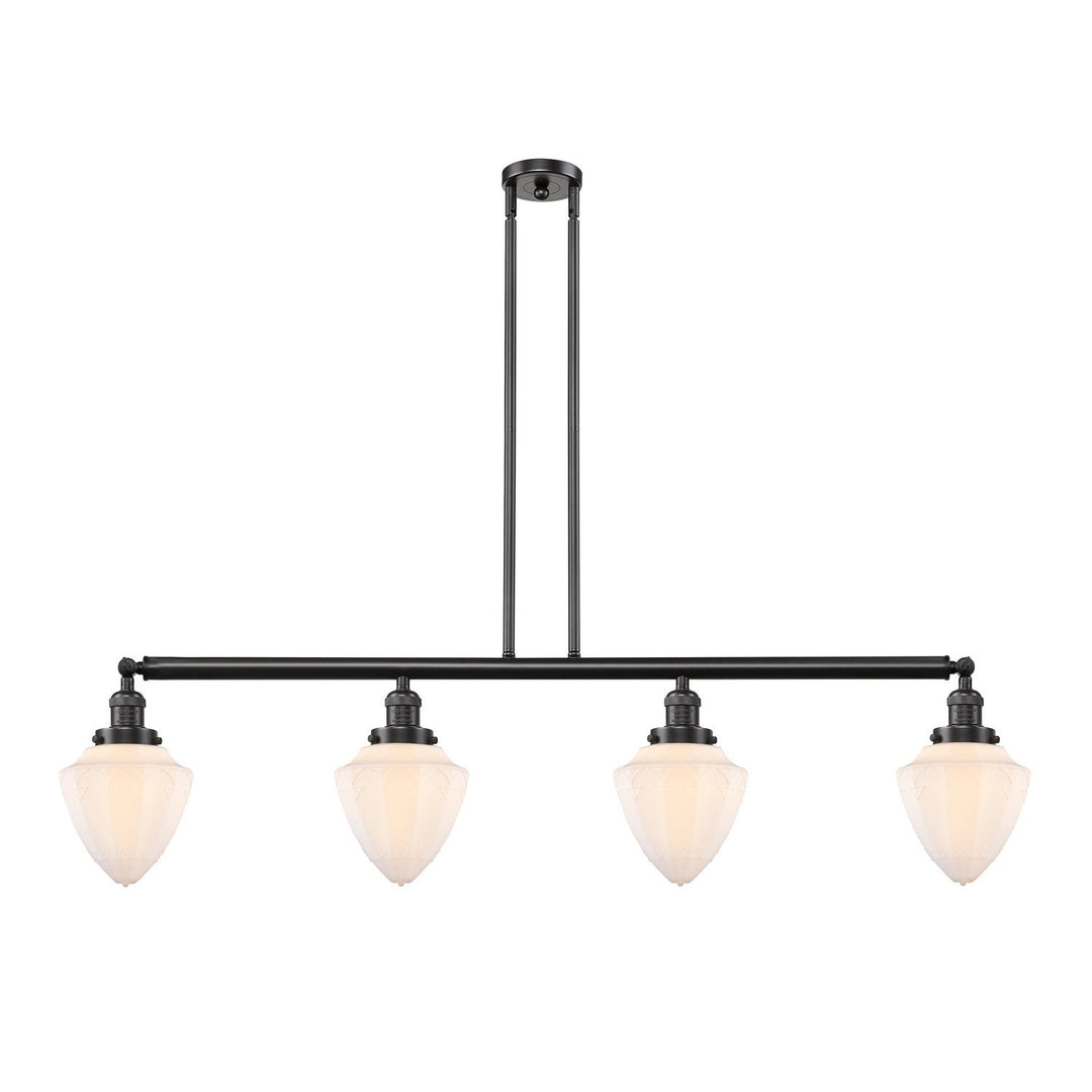 Innovations Franklin Restoration 214-OB-G661-7 Pendant Light - Oil Rubbed Bronze