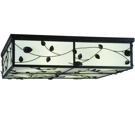 Meyda Tiffany Ivy 129028 Ceiling Light - Black/White Acrylic