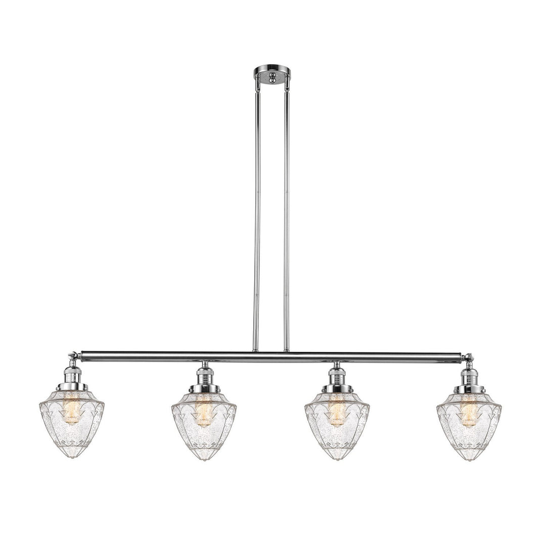 Innovations Franklin Restoration 214-PC-G664-7 Pendant Light - Polished Chrome