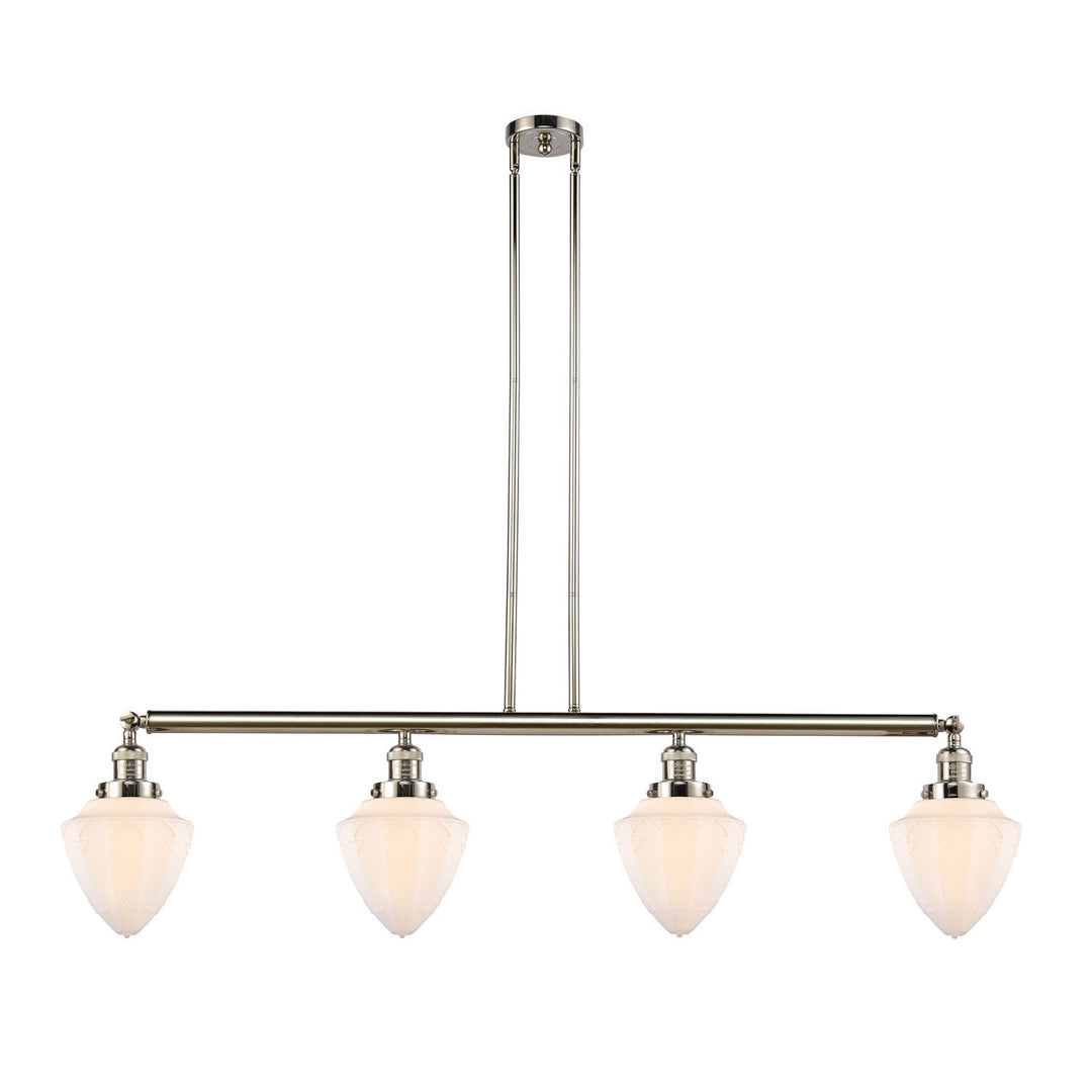 Innovations Franklin Restoration 214-PN-G661-7 Pendant Light - Polished Nickel