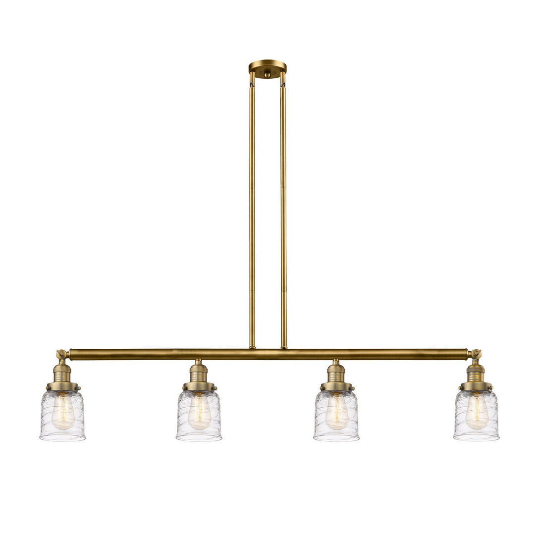 Innovations Franklin Restoration 214-BB-G513 Pendant Light - Brushed Brass