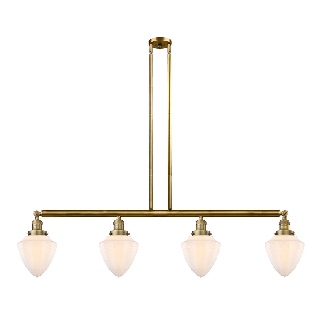 Innovations Franklin Restoration 214-BB-G661-7-LED Pendant Light - Brushed Brass